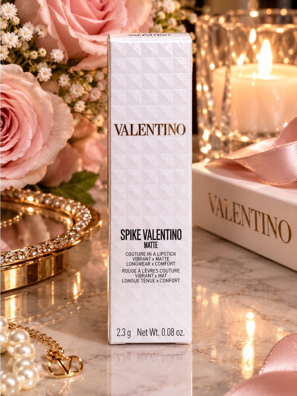 Valentino Spike Matte Lipstick-111A